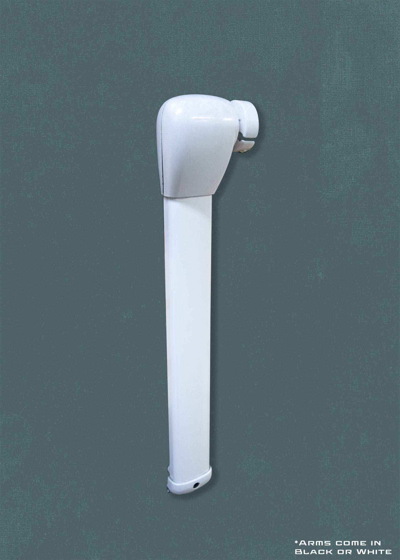 Carefree IN0557C00 SL XL Premium indigo 5.5' Long RV Camper Complete Window Awning with White Arms (Indigo with White Wrap and Red Tenera Thread) - Image 4