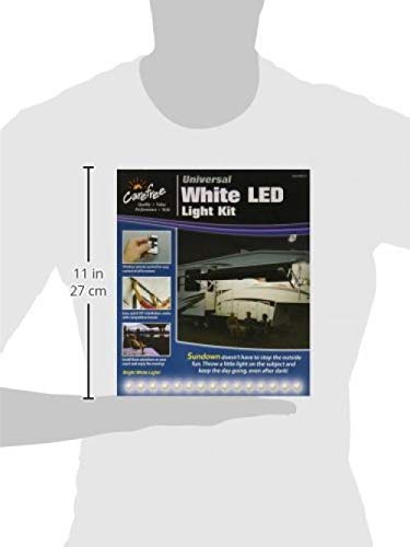 Carefree SR0113 White LED Universal White RV Awning LED Light Kit,1 Pack - Image 4