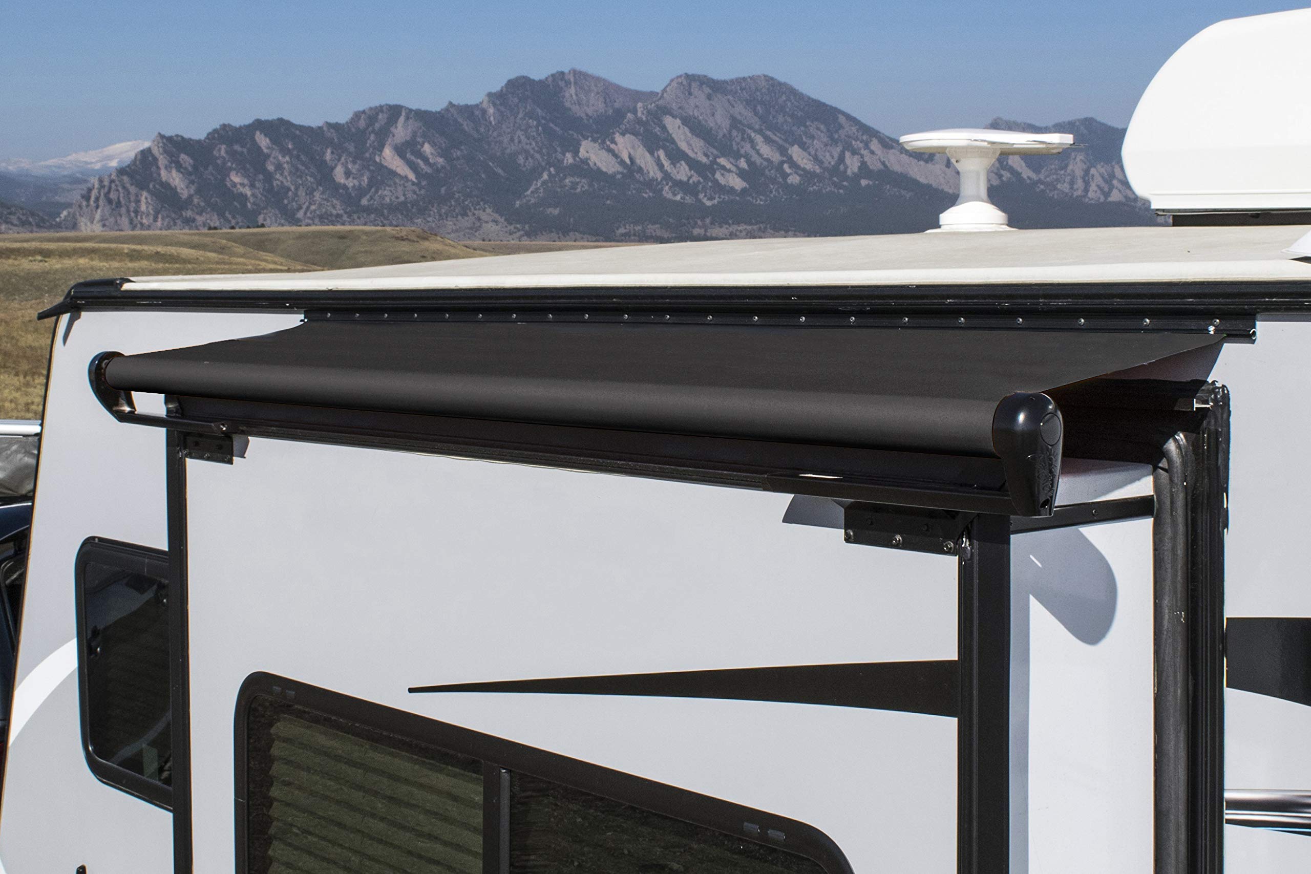 Carefree Universal RV Slideout Awning Fabric Replacement (200" x 116") - Cut to Fit Length, Standard RV Slide Room Extension Awning with FLXguard Protection for Pop Out Room (White) - Image 5